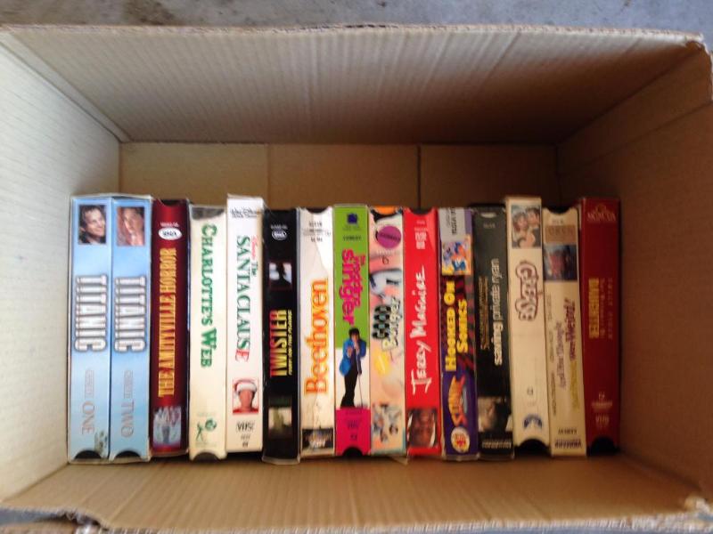 13 VHS Tapes