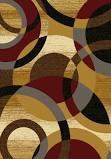 Ricochet Gold 2x3 Rug