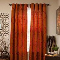 Metallic Curtain Panels
