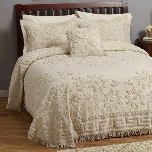 Sabrina Chenille Bedspread Set