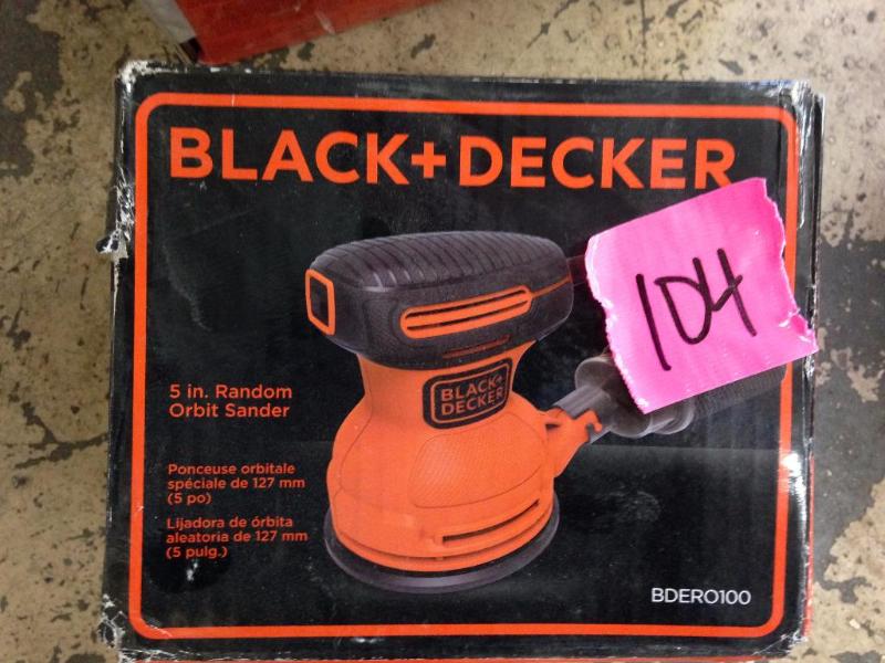 Black & Decker orbit sander