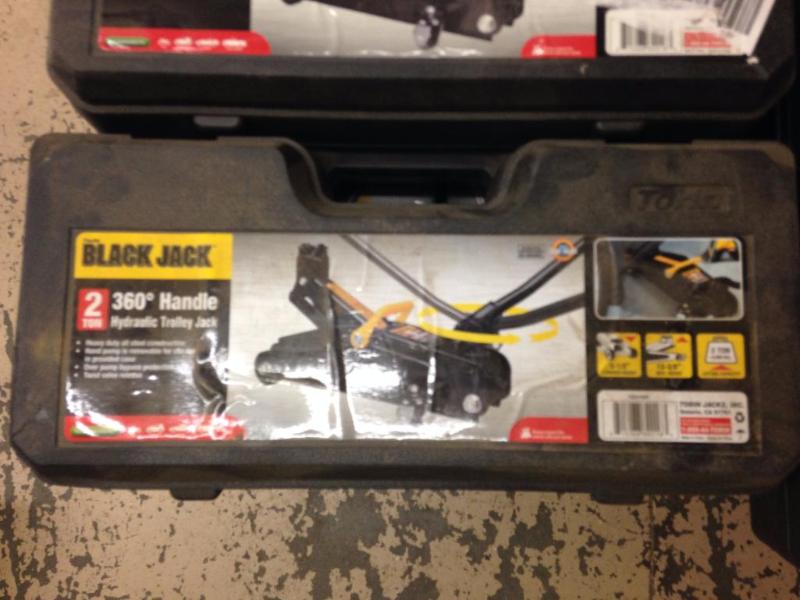 Hydraulic trolley jack