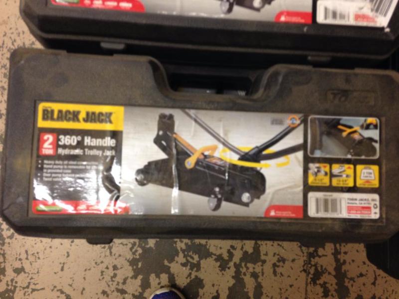Hydraulic trolley jack
