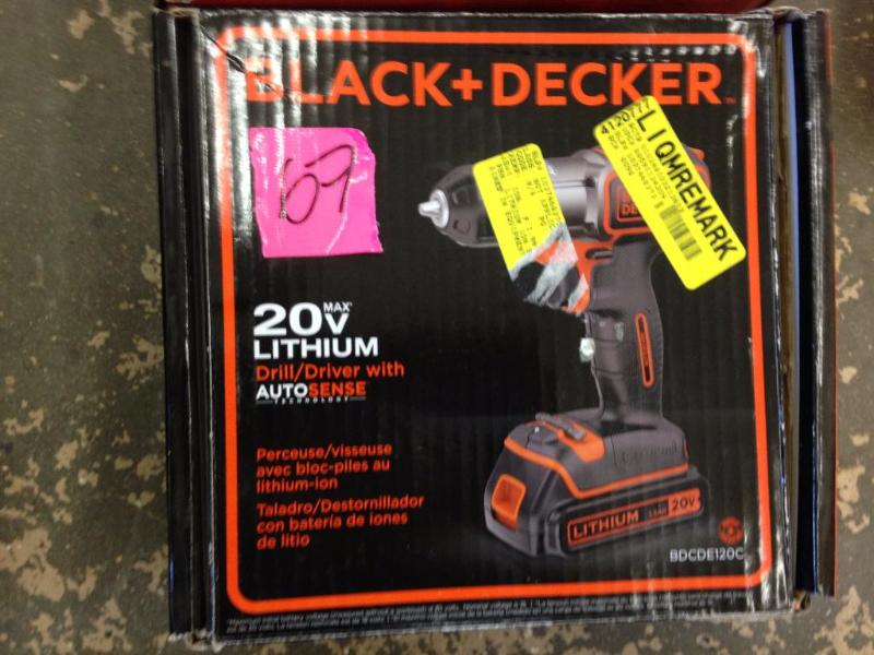 Black & Decker drill