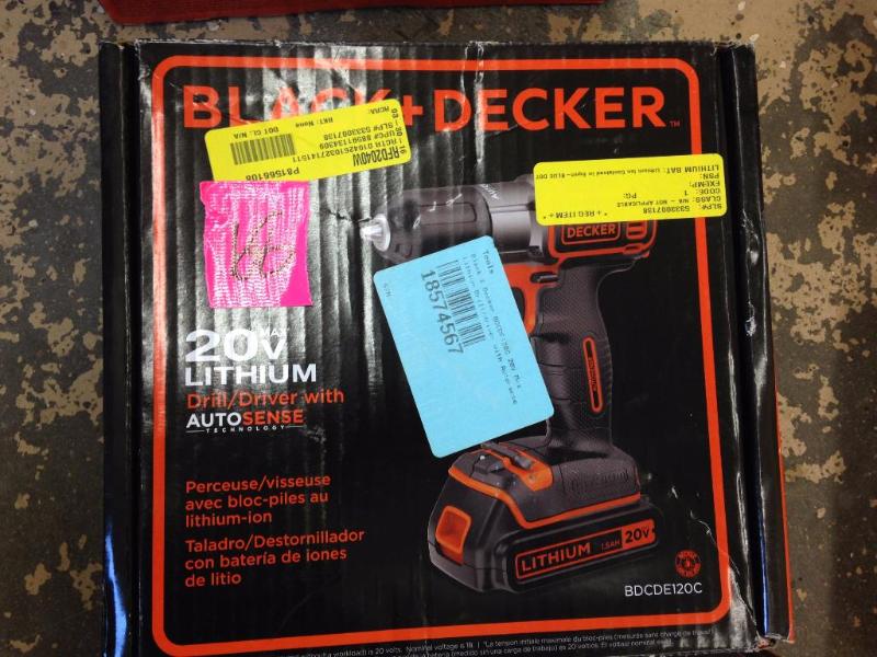 Black & Decker drill