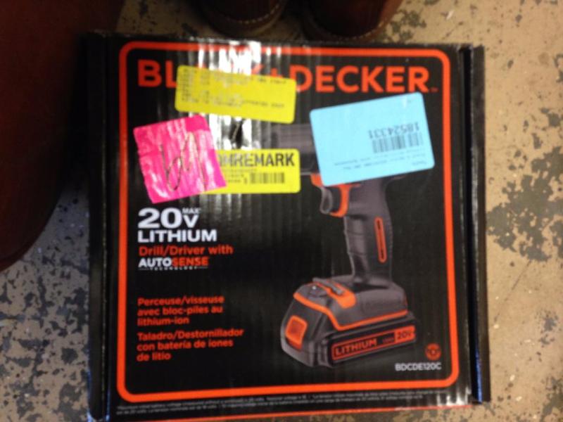 Black & Decker drill
