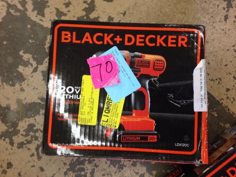 Black & Decker drill