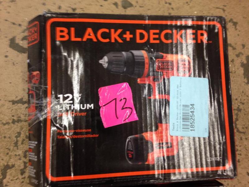 Black & Decker drill