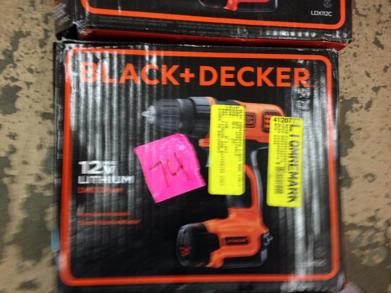 Black & Decker drill
