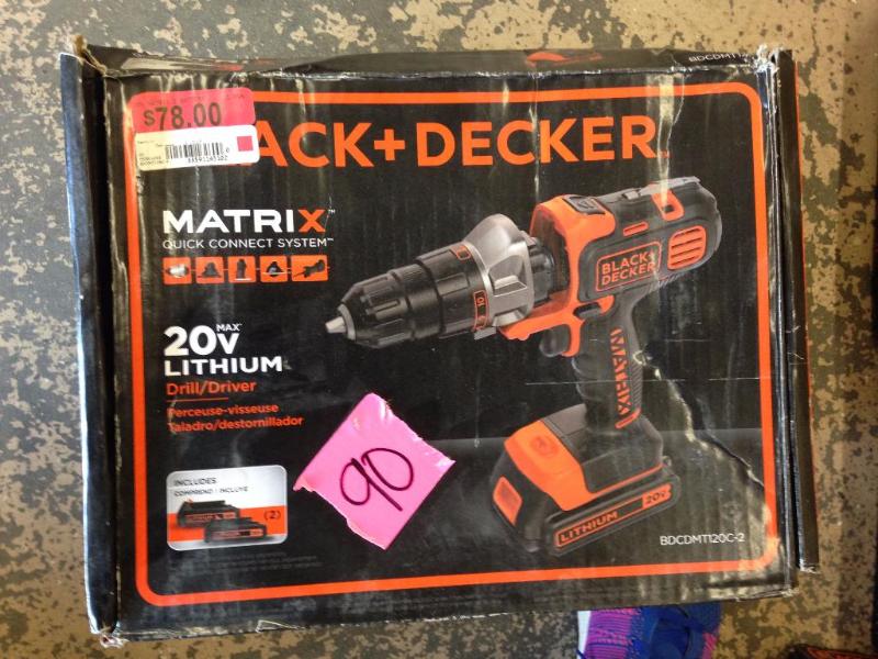 Black & Decker drill