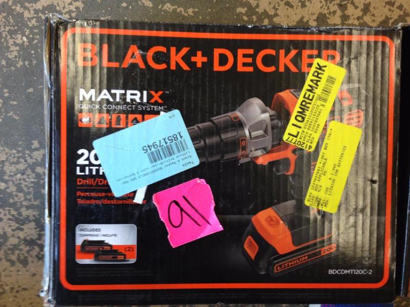 Black & Decker drill