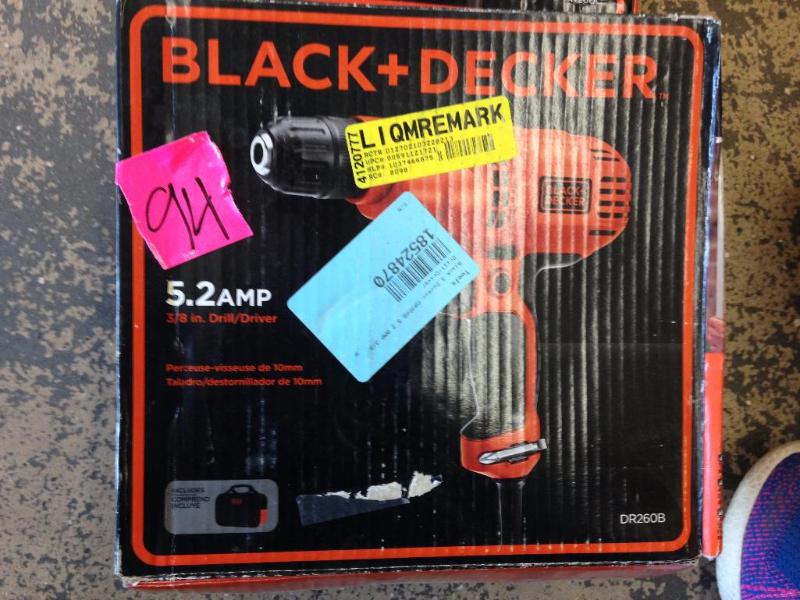 Black & Decker drill