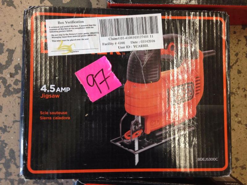 Black & Decker jigsaw