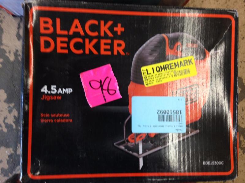 Black & Decker jigsaw