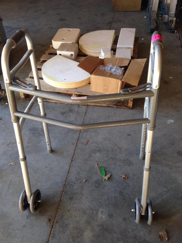 Wheeled walker