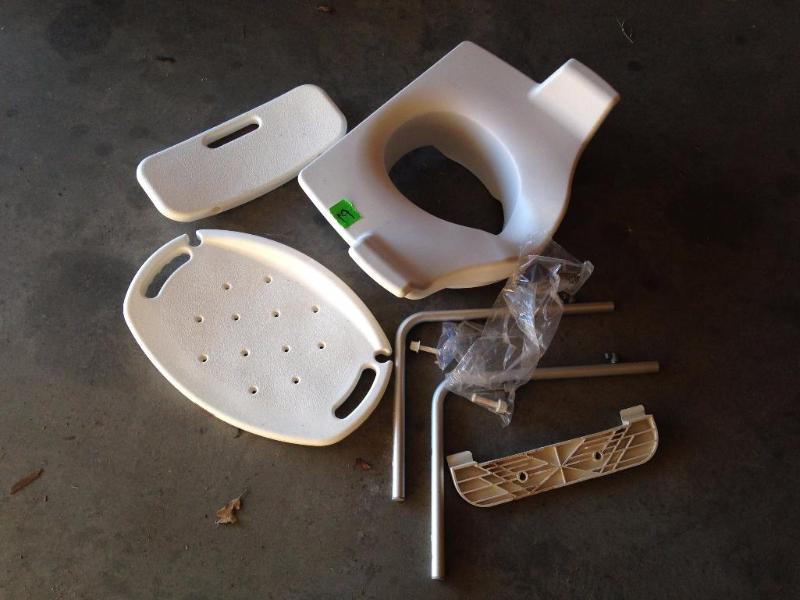 Handicap toilet seat