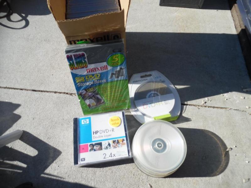 DVD Discs and Cases