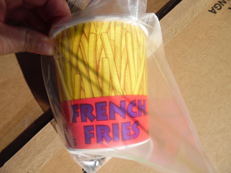 French Fry Concession Cups