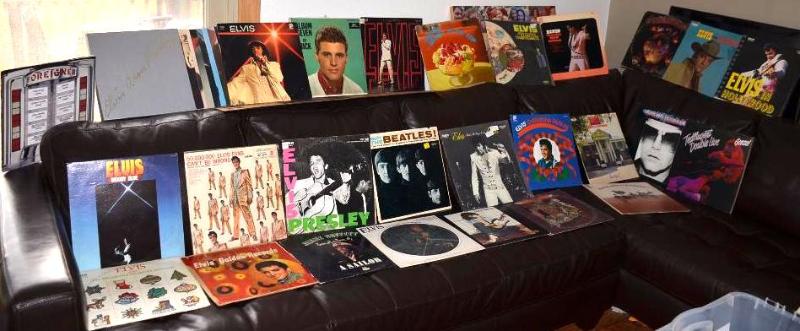 Large group of records including&nbspBEATLES...