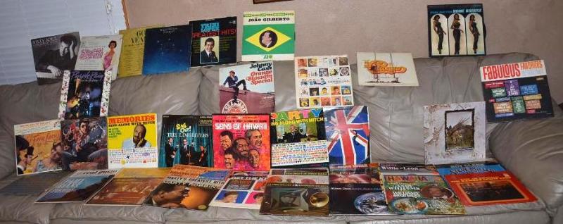 Large group of records- See pics for titles. ...