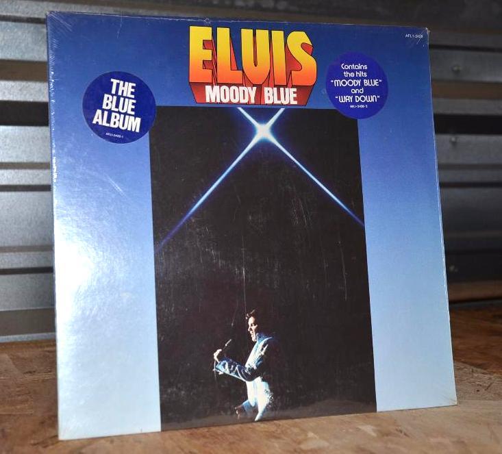 Very RARE SEALED 1977 Original Elvis Blue LP ...