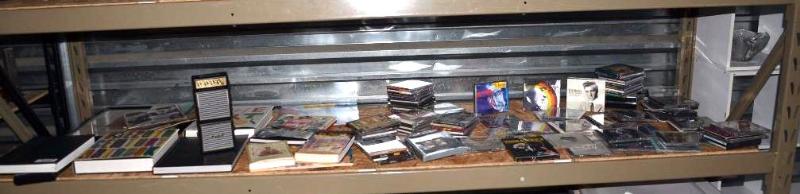 LARGE group of Elvis DVDs as well as a Beatl...
