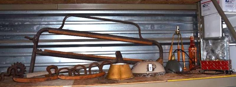 Items from the farm &nbspAntique cow stanch...