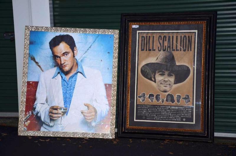 Large framed Dill Scallion Movie Poster and f...