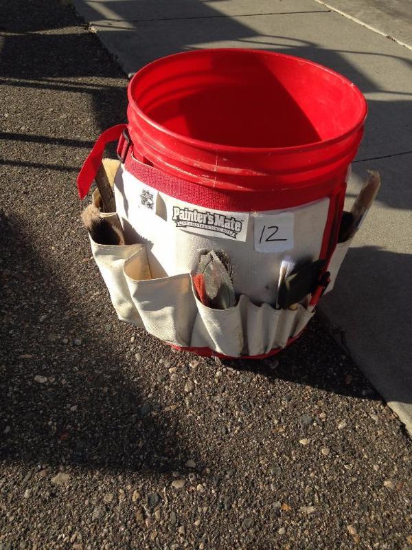 Painters mate bucket and tools