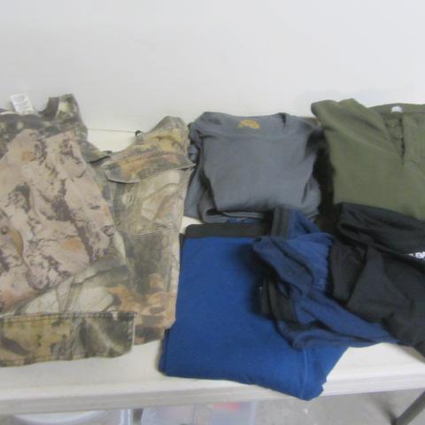 lot 136 image: Camo Pants & Shirts