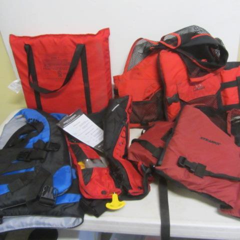 lot 150 image: Inflatable & Life Jackets