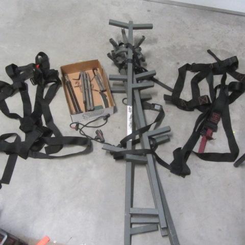 lot 158 image: Grizzly Climbing Ladder, Harness, Pegs