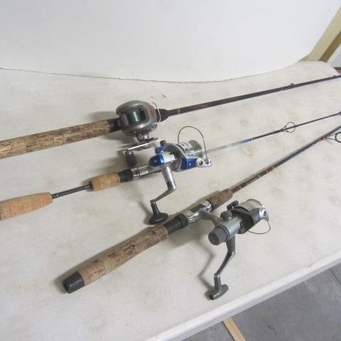 lot 171 image: Three Rods & Reels, St. Croix
