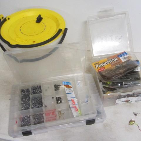 lot 173 image: Minnow Bucket, Artificial Bait