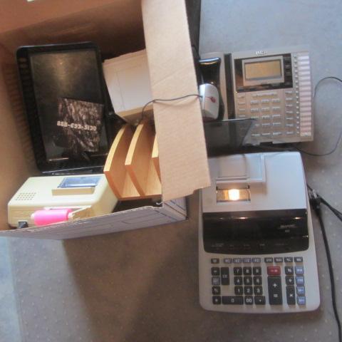 lot 183 image: Sharp Calculators, Office Supplies