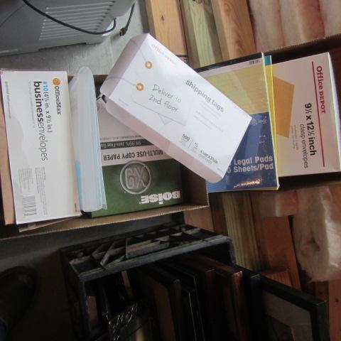 lot 185 image: Paper, Legal Pads, Labels