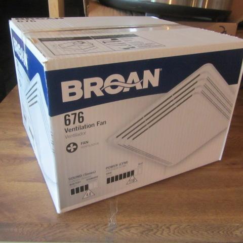 lot 203 image: Broan Ventilation Fan