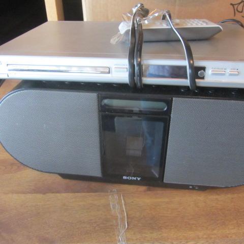 lot 209 image: Philips DVD & Sony CD Players