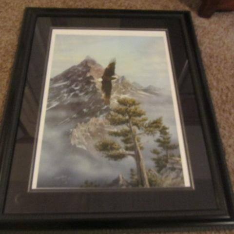 lot 21 image: Kelley Eagle Print