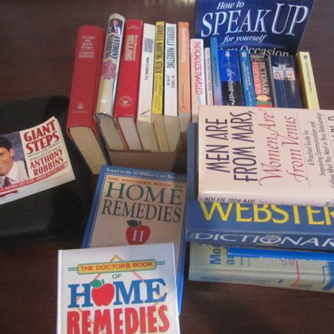 lot 217 image: Motivational CDs & Books
