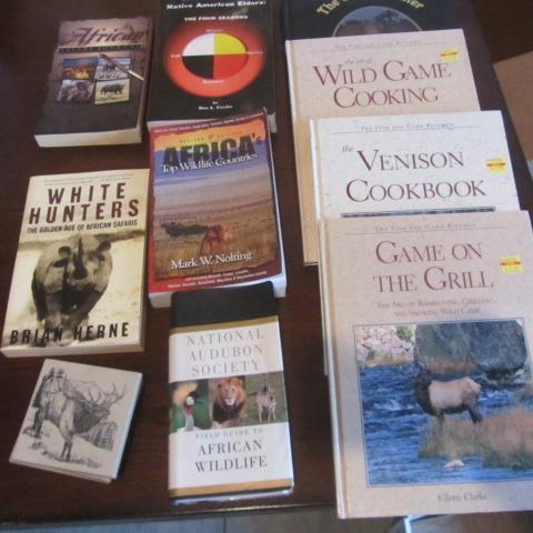lot 218 image: Cooking & African Safari Books