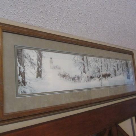 lot 23 image: Sled Dogs Print