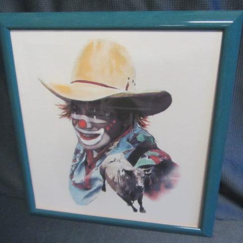 lot 35 image: Bullfighting Clown Print