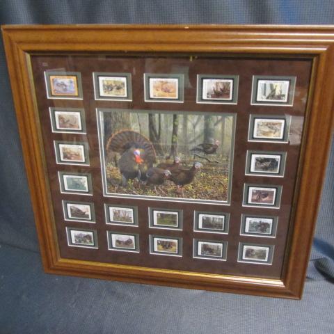 lot 39 image: NWTF Stamp Frame