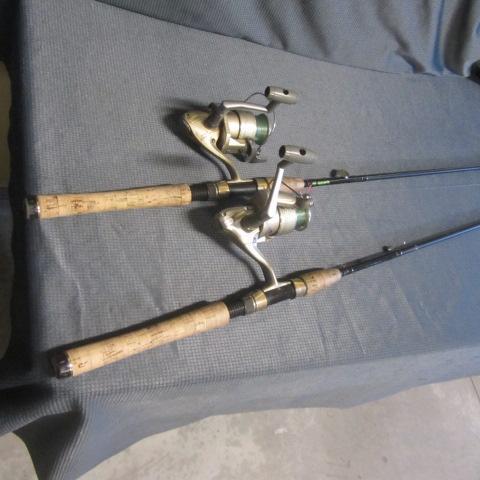 lot 49 image: Cabelas Rods & Shimano Reels
