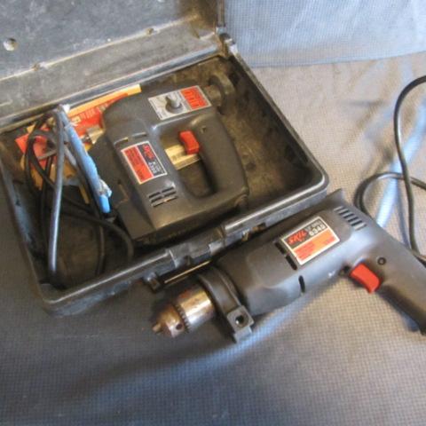 lot 80 image: Skil 12 Drill, Jig Saw