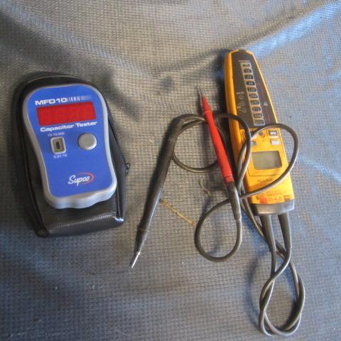 lot 84 image: Fluke TPro & Supco Testers