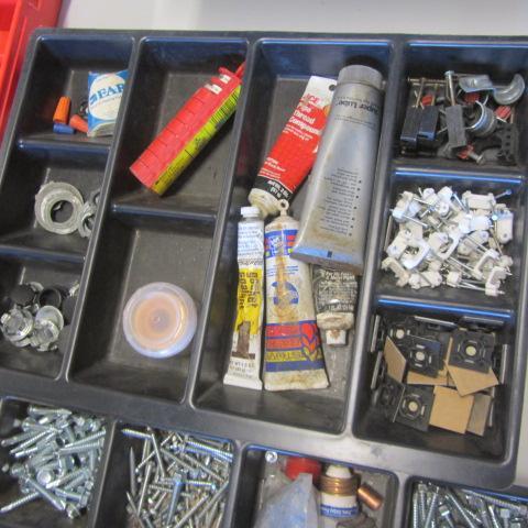 lot 90 image: Parts Trays, Magnet, Supplies