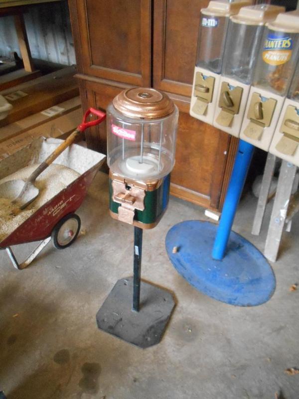 Single Head Gumball Candy Vending Machine