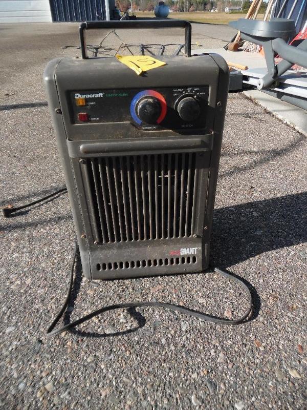 lot 15 image: Heater